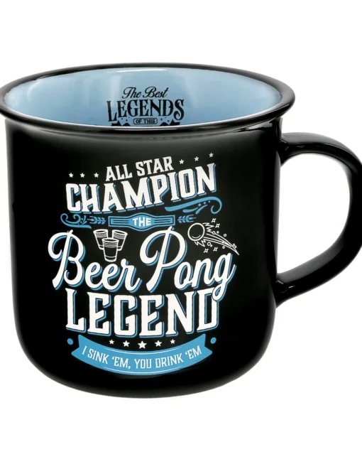 Beer Pong Legend Mug 13 Oz