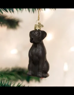 Black Labrador Ornament