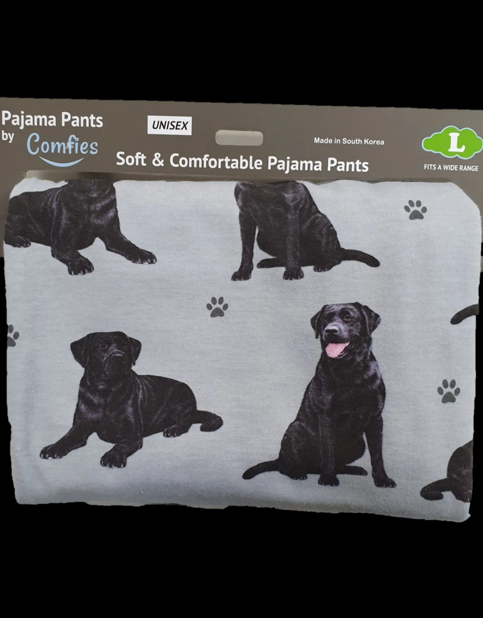 Black Labrador Pajama Bottoms
