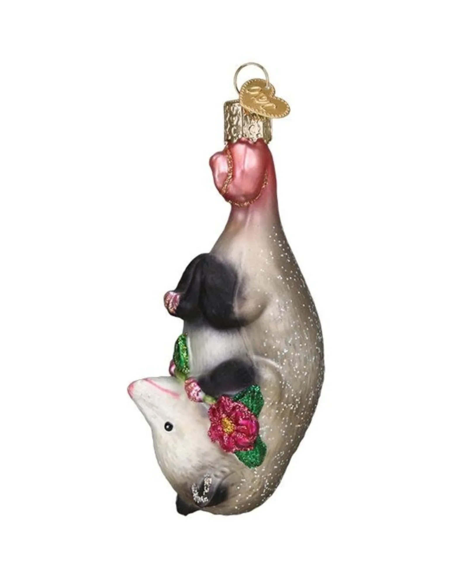 Blossom Opossum Ornament