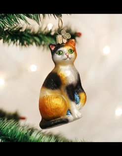 Calico Cat Ornament