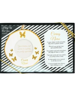 Caring Nurse Photo Frame Ornament