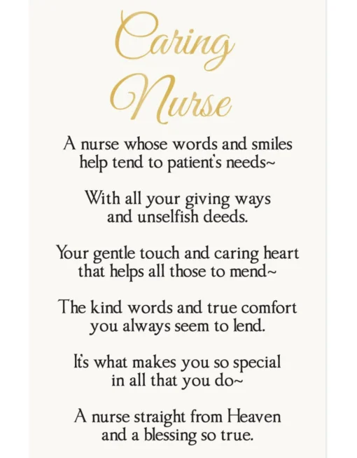 Caring Nurse Photo Frame Ornament