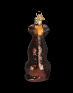 Chocolate Labrador Ornament