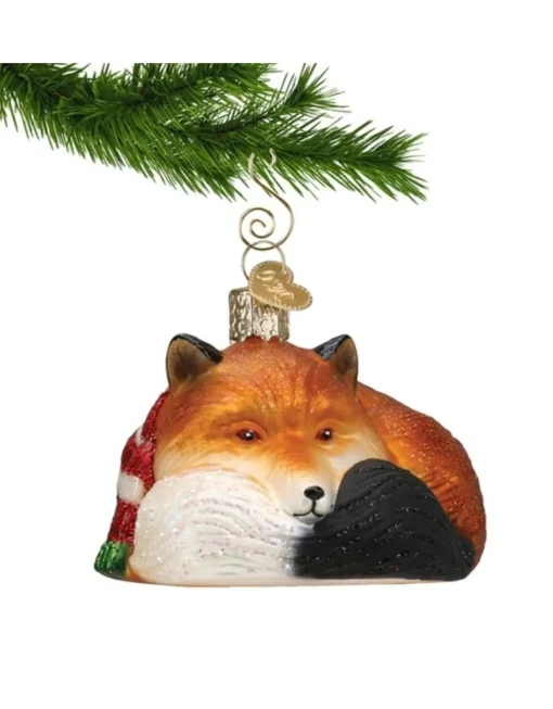Cozy Fox Ornament