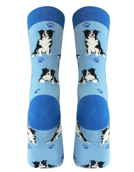 Full Body Border Collie Socks