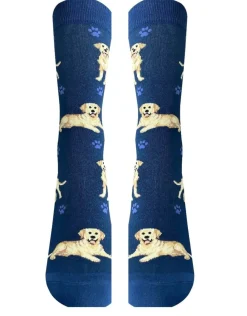 Full Body Yellow Labrador Socks