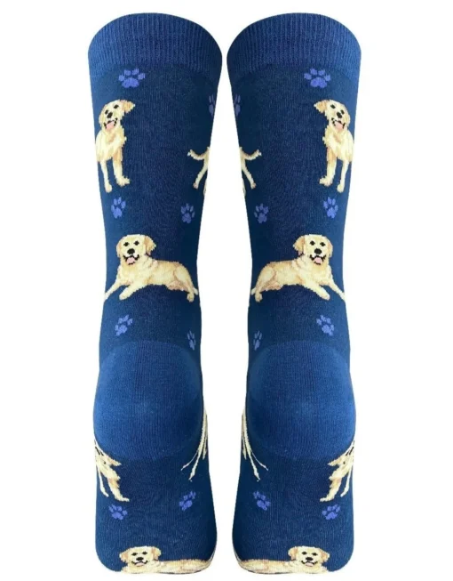 Full Body Yellow Labrador Socks