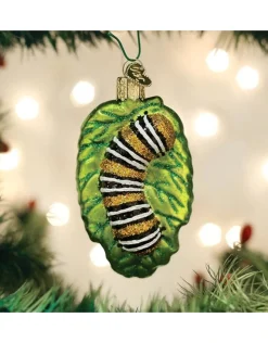 Fuzzy Caterpillar Ornament