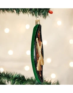Green Canoe Ornament