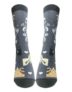 I Love My Cat Socks