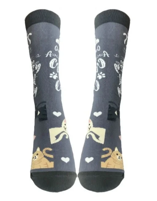I Love My Cat Socks