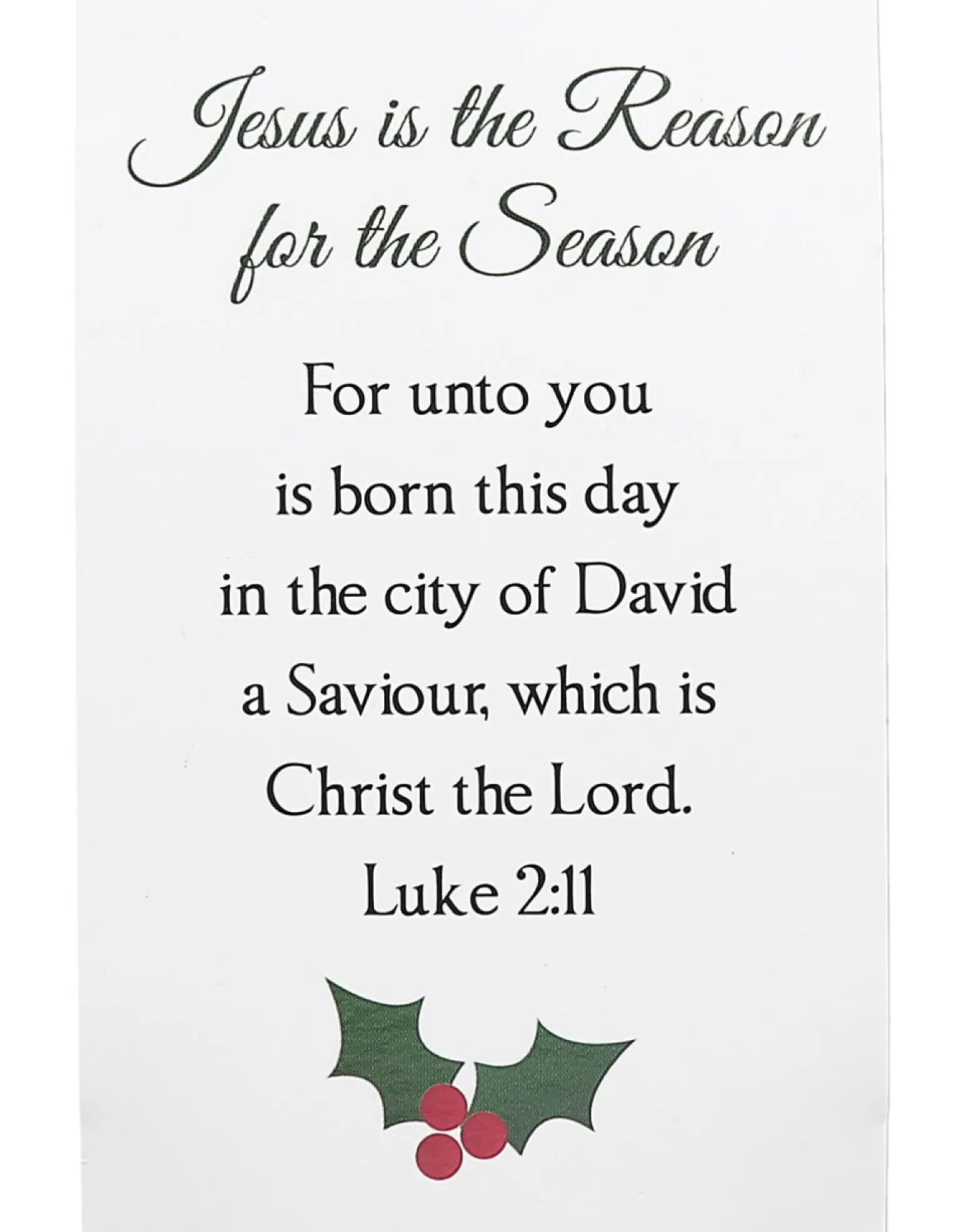 Jesus Is The Reason For The Season Photo Frame Ornament