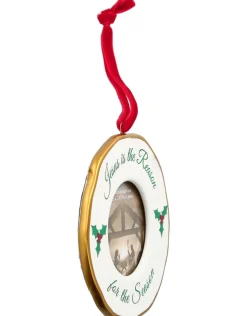 Jesus Is The Reason For The Season Photo Frame Ornament