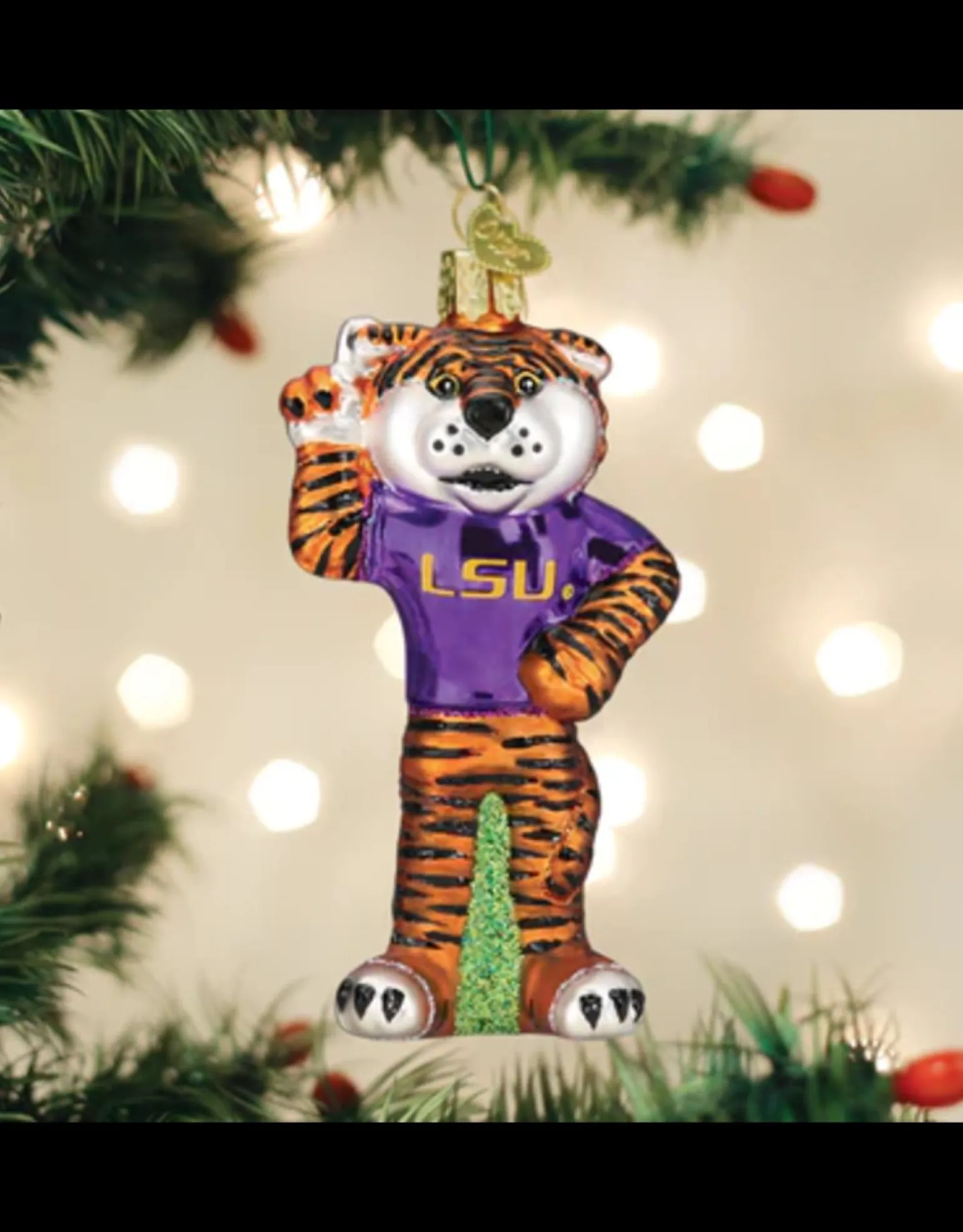 Lsu Mike The Tiger Ornament