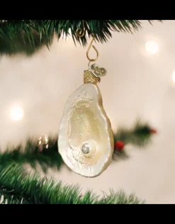 Oyster With Pearl Ornament
