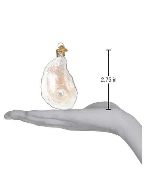 Oyster With Pearl Ornament