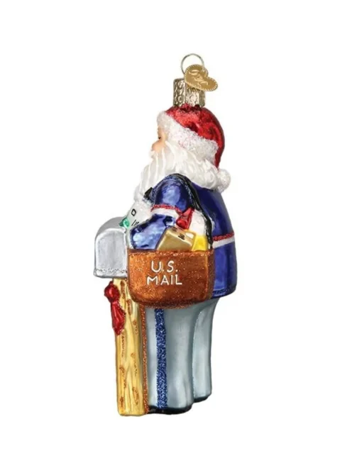 Postman Santa Ornament