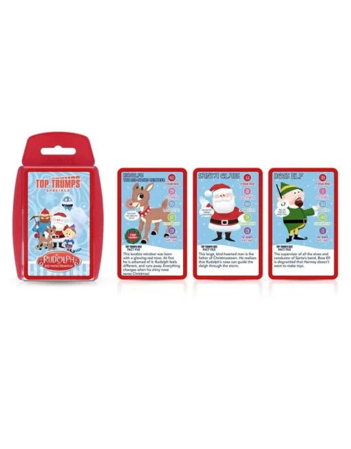 Rudolph Top Trumps Card Game