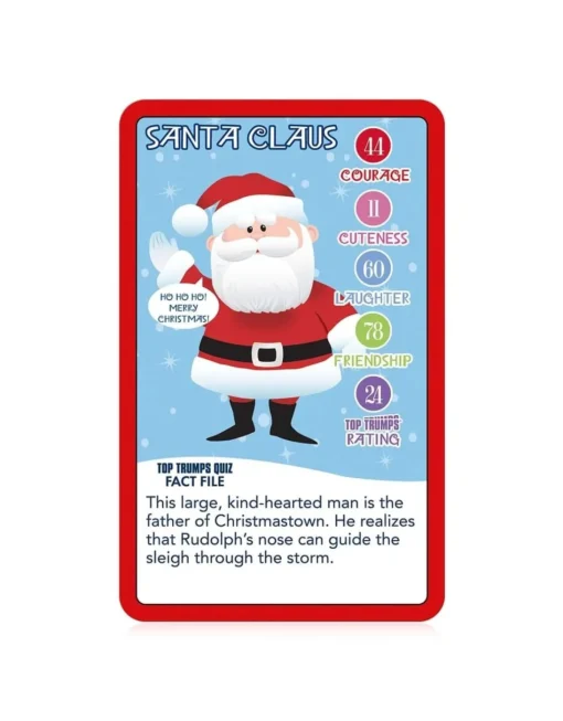 Rudolph Top Trumps Card Game