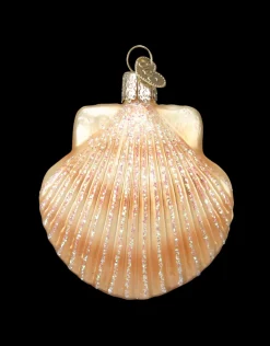 Scallop Clam Shell Ornament
