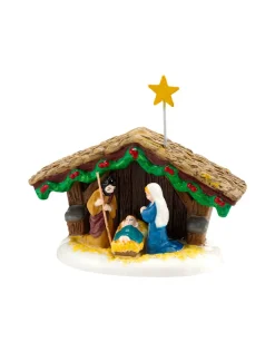 Snow Village Nativity
