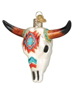 Southwestern Steer Skull Ornament