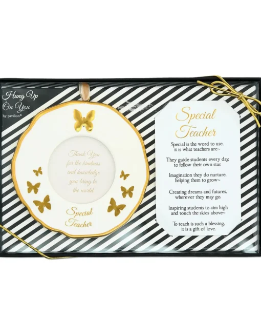 Special Teacher Photo Frame Ornament