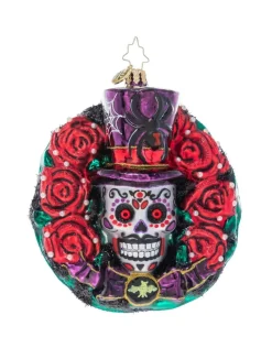 Spooky Skull Wreath