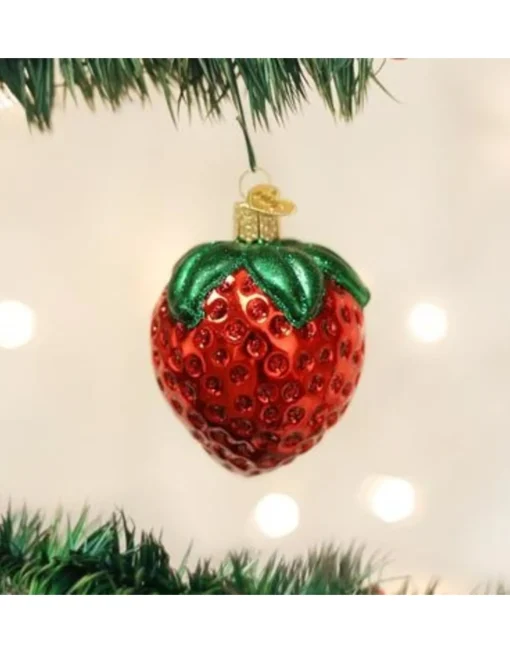 Summer Strawberry Ornament