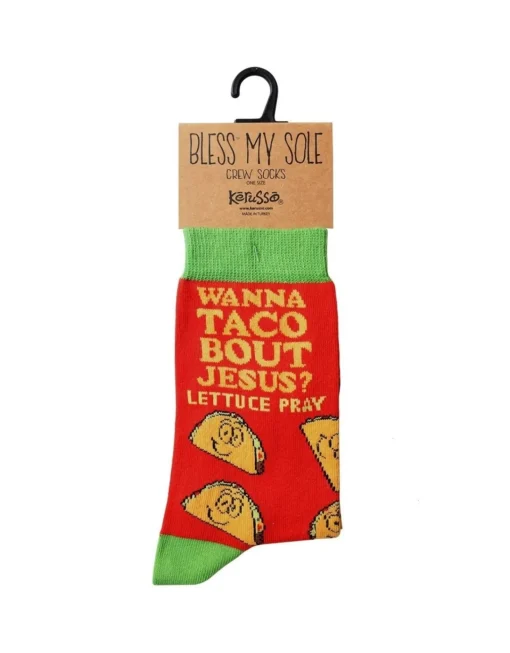 Wanna Taco Bout Jesus? Socks